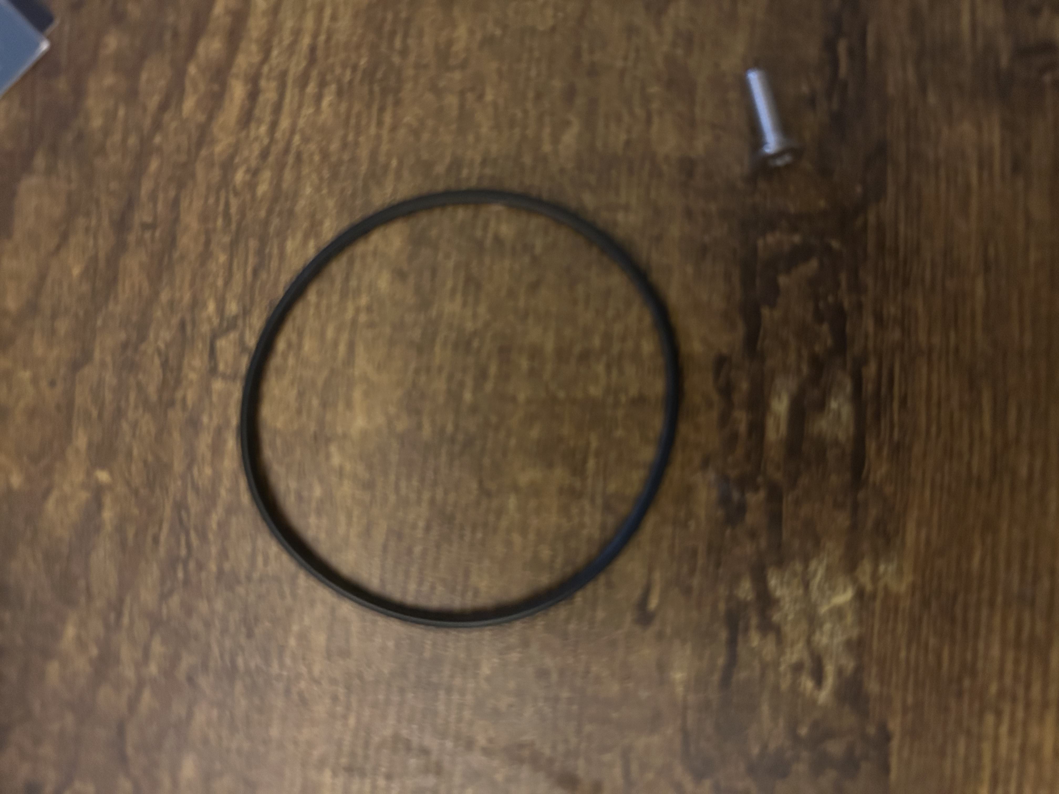 O-ring and fastener for underwater housing